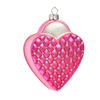 Quilted Pink Purse Ornament Raz Imports