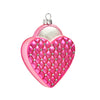 Quilted Pink Purse Ornament Raz Imports