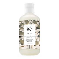 R+Co DALLAS shampoo, thickening shampoo for fine hair, volumizing shampoo for thin hair, root-lifting shampoo, shampoo for body and fullness, hair thickener shampoo, strengthening shampoo for flat hair, sulfate-free volume shampoo, biotin-rich shampoo, fuller hair shampoo