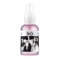 R+Co smoothing oil, TWO-WAY MIRROR hair oil, shine-boosting hair product, frizz control hair oil, lightweight hair serum, hair oil for glossy finish, anti-frizz styling oil, reflective shine hair treatment, smoothing oil for all hair types, weightless hair oil