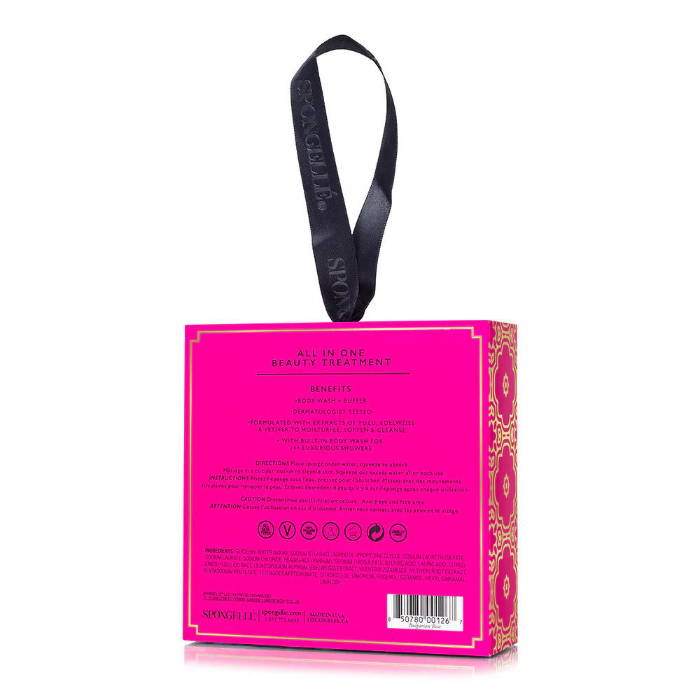 Spongelle Bulgarian Roses Body Wash infused buffer