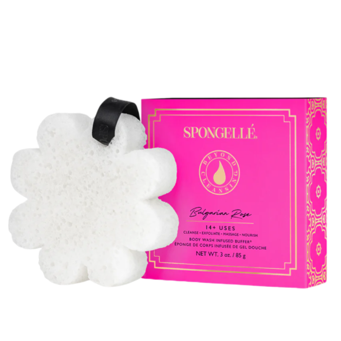 Spongelle Bulgarian Roses Body Wash infused buffer