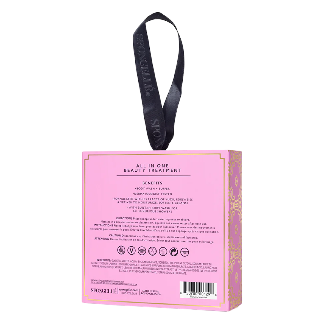Spongelle French Lavender Body wash infused buffer