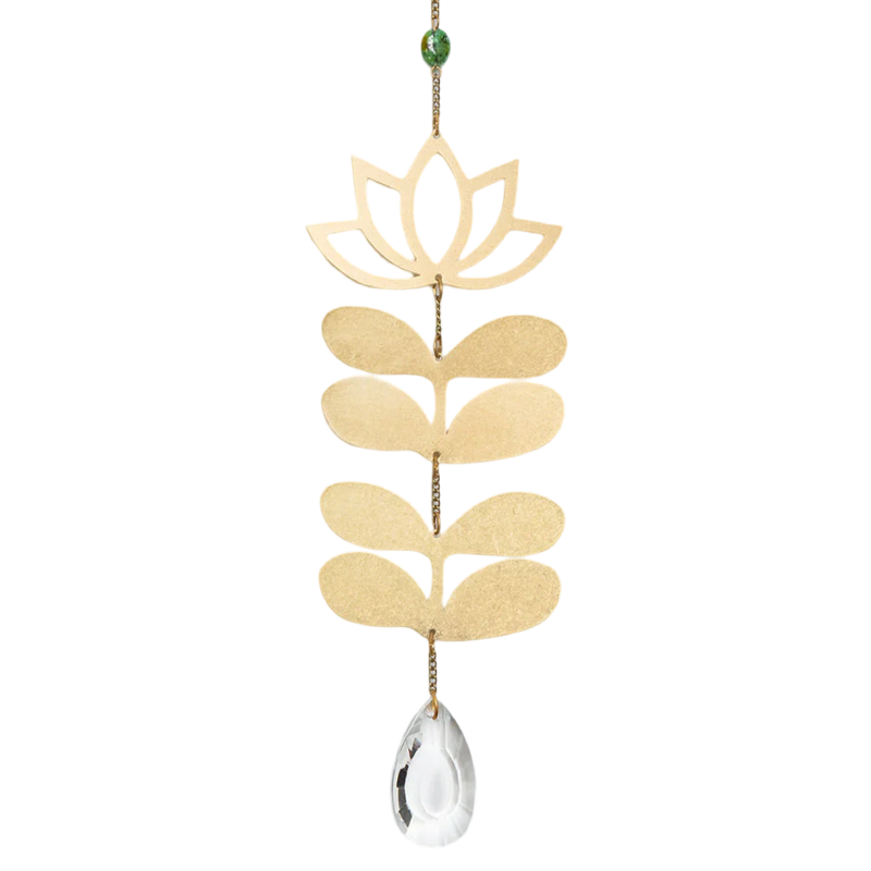Suncatcher African Turquoise Lotus Flower WINDOW car accessory 