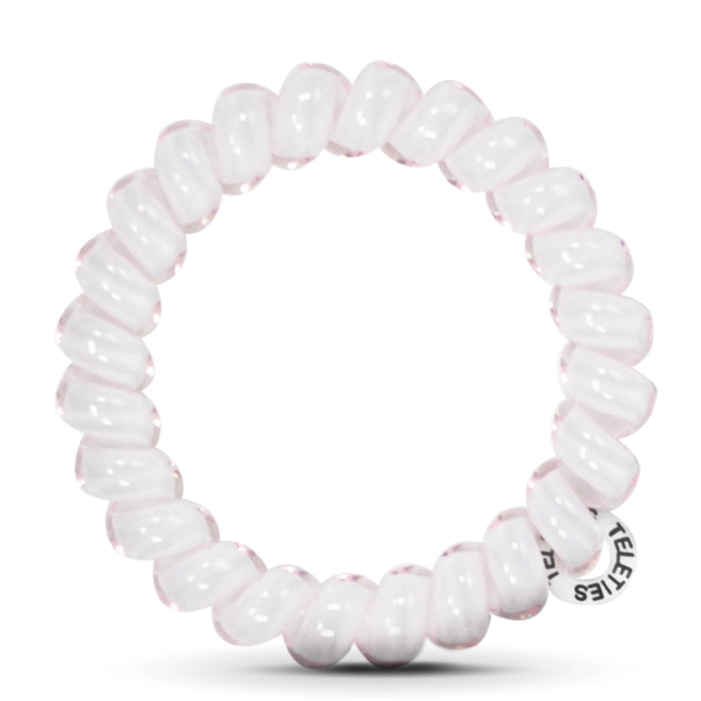 TELETIES, large hair coils, no-rip hair ties, hair tie bracelet, strong grip hair ties, stylish hair accessories, durable hair ties, hair ties set of 3, 