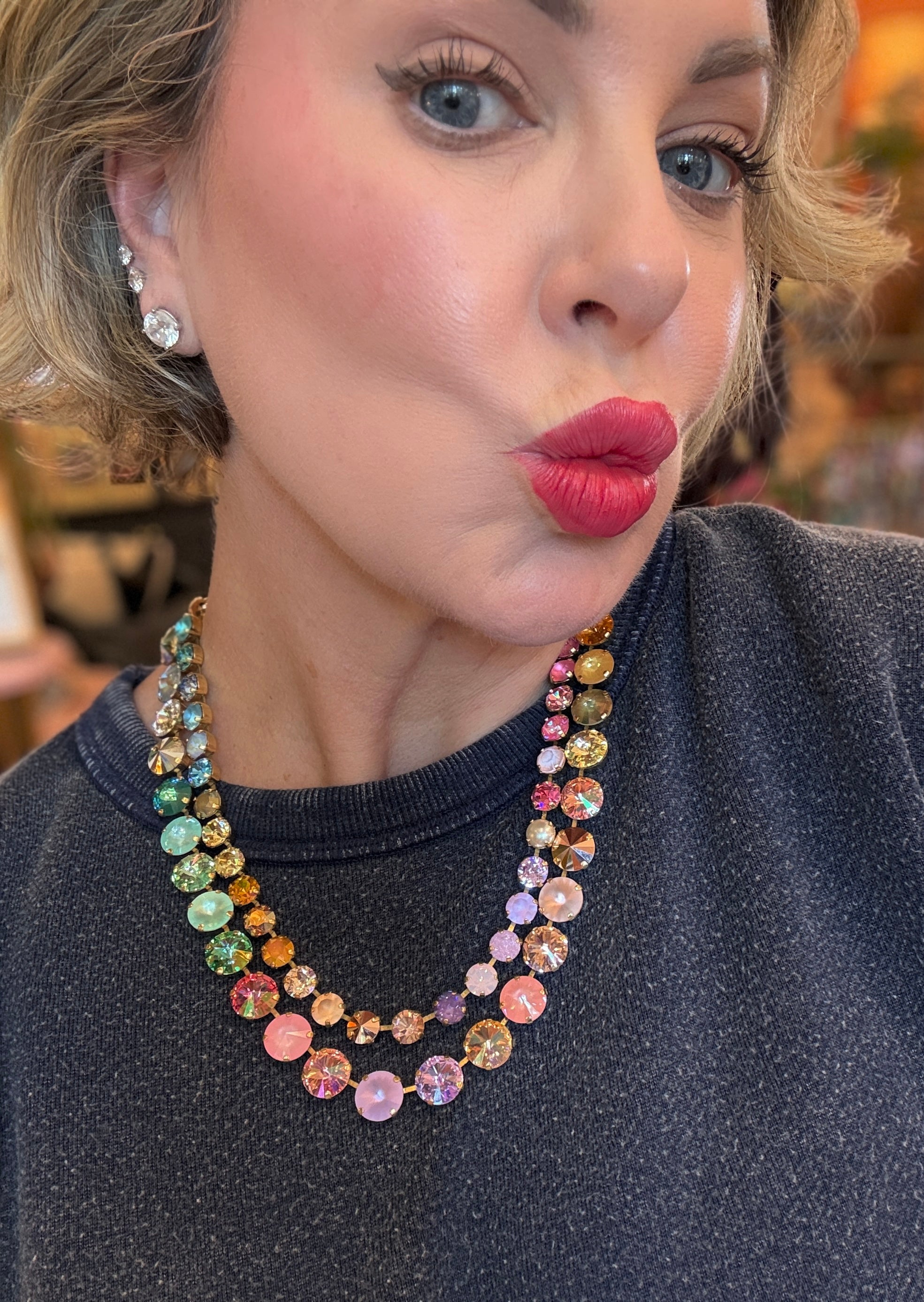 TOVA Gweneth Necklace in Fairy Dust