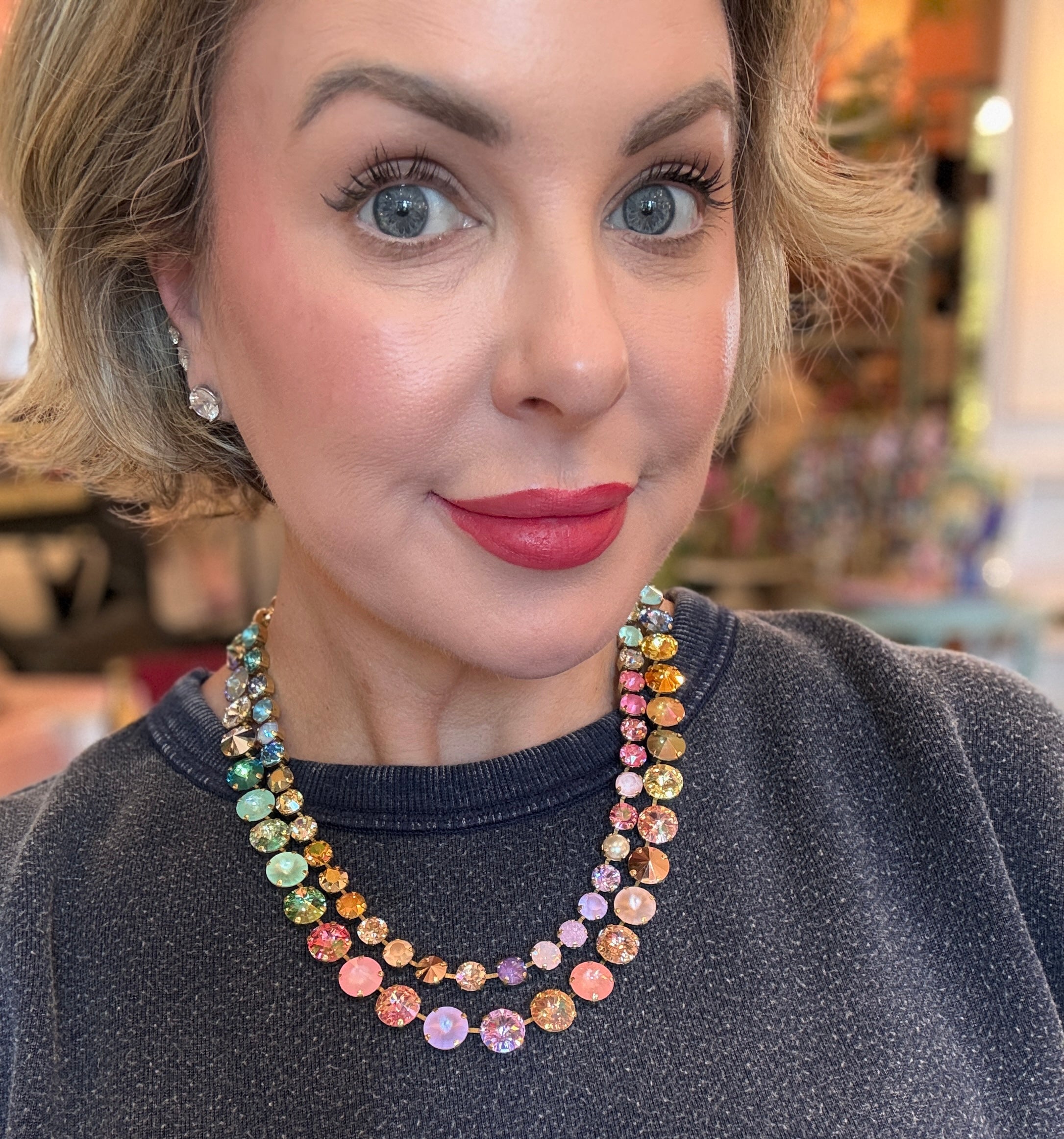 TOVA Gweneth Necklace in Fairy Dust
