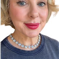 TOVA Sofia Necklace in Ultra Baby Blue