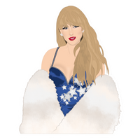 Taylor Swift Midnights sticker, waterproof vinyl Swiftie decal, cut to shape Taylor Swift sticker, Swiftie merch for laptops, Midnights album sticker, Taylor Swift waterproof decal, pop culture water bottle sticker, Taylor Swift sticker for notebooks, durable vinyl Swift sticker, Taylor Swift night-inspired merch