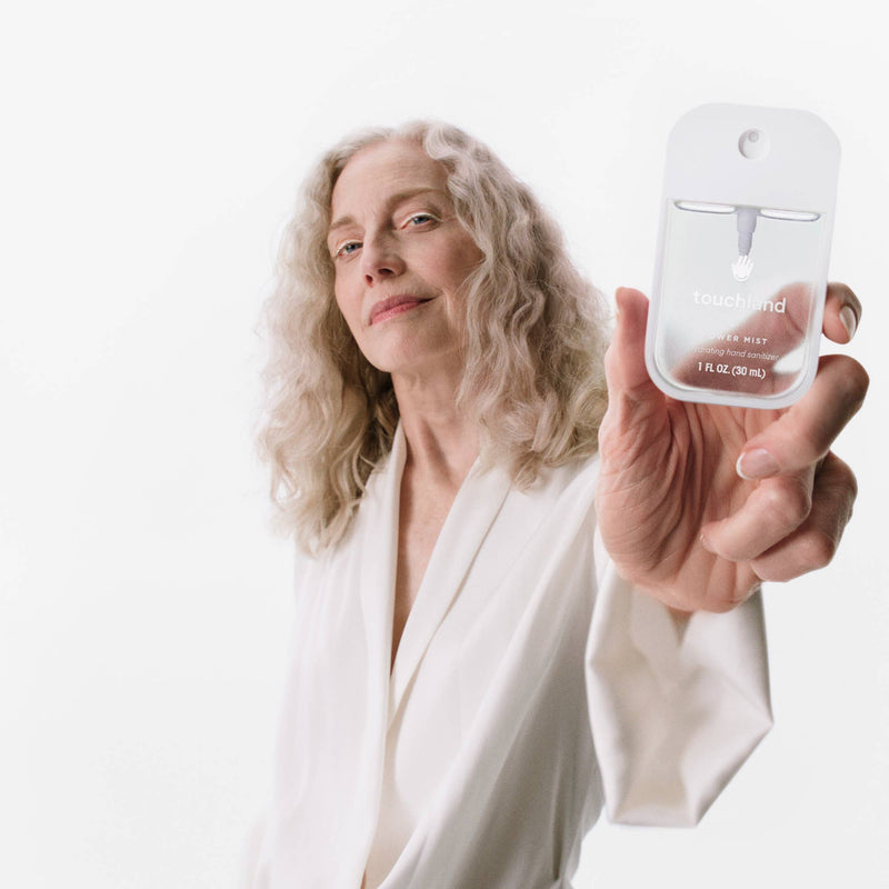 Touchland Beach Coco, hand sanitizer spray, travel hand sanitizer, coconut hand sanitizer, skincare hand sanitizer, aloe vera sanitizer, luxury hand sanitizer, hydrating hand mist, fast-absorbing hand sanitizer, vegan hand sanitizer, cruelty-free hand care, non-sticky sanitizer