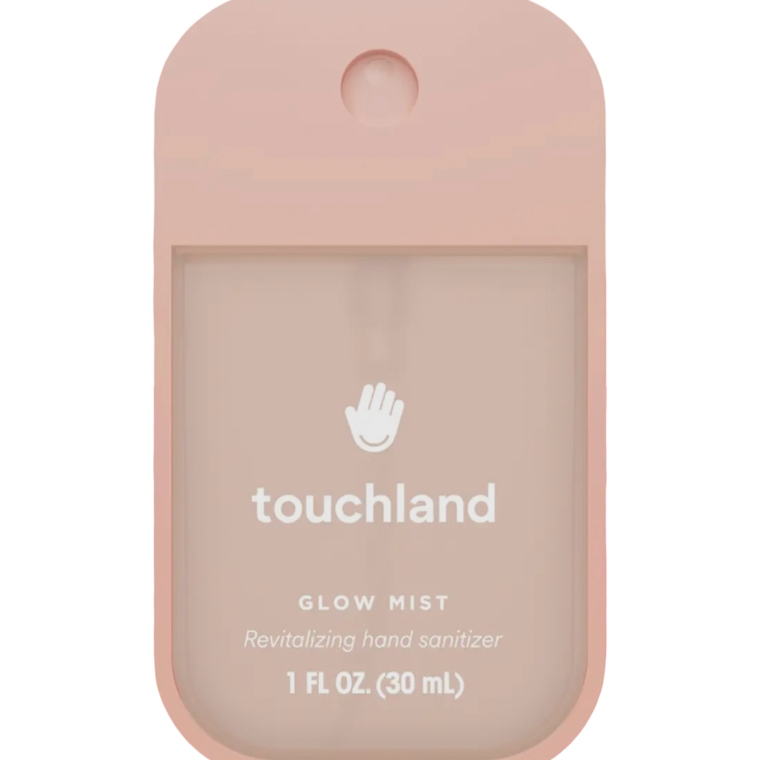 Touchland Rosewater, rose hand sanitizer, floral hand mist, glow hand sanitizer, Touchland Power Mist, skincare hand sanitizer, luxury sanitizer, non-sticky hand spray, vegan hand sanitizer, aloe vera sanitizer, travel size sanitizer, hydrating hand mist