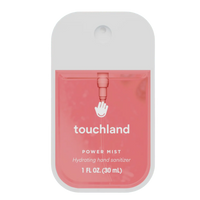 Touchland Watermelon, fruity hand sanitizer, watermelon hand mist, summer hand spray, hydrating hand sanitizer, travel-size sanitizer, clean beauty sanitizer, aloe vera hand spray, non-sticky sanitizer, vegan hand care, juicy scent hand mist