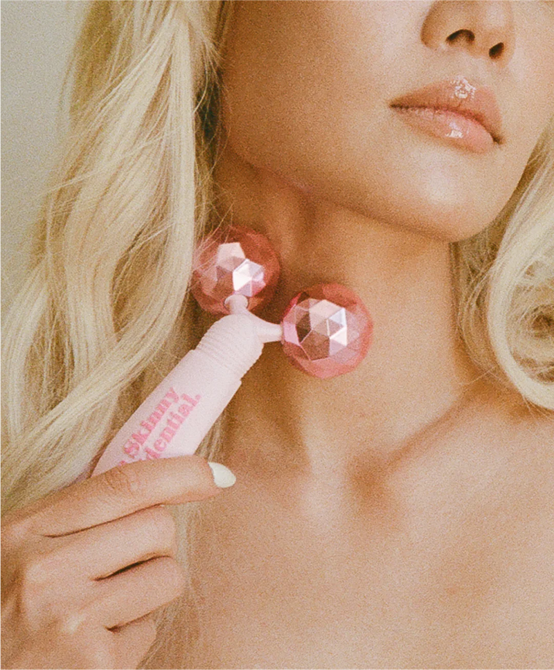 The Skinny Confidential Pink Balls Facial Massager