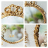 Ornate Mirror with Gold Vintage Detail