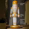 FUNBOY Gold Inflatable Nutcracker — 5 Ft