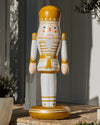 FUNBOY Gold Inflatable Nutcracker — 5 Ft