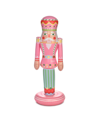 FUNBOY Candy-Colored Inflatable Nutcracker — 5 Ft