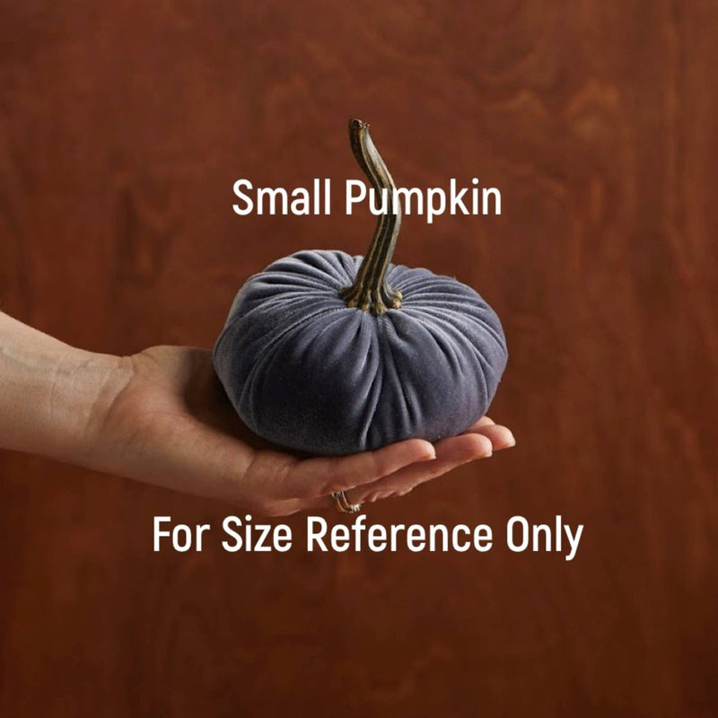 Small Velvet Pumpkin