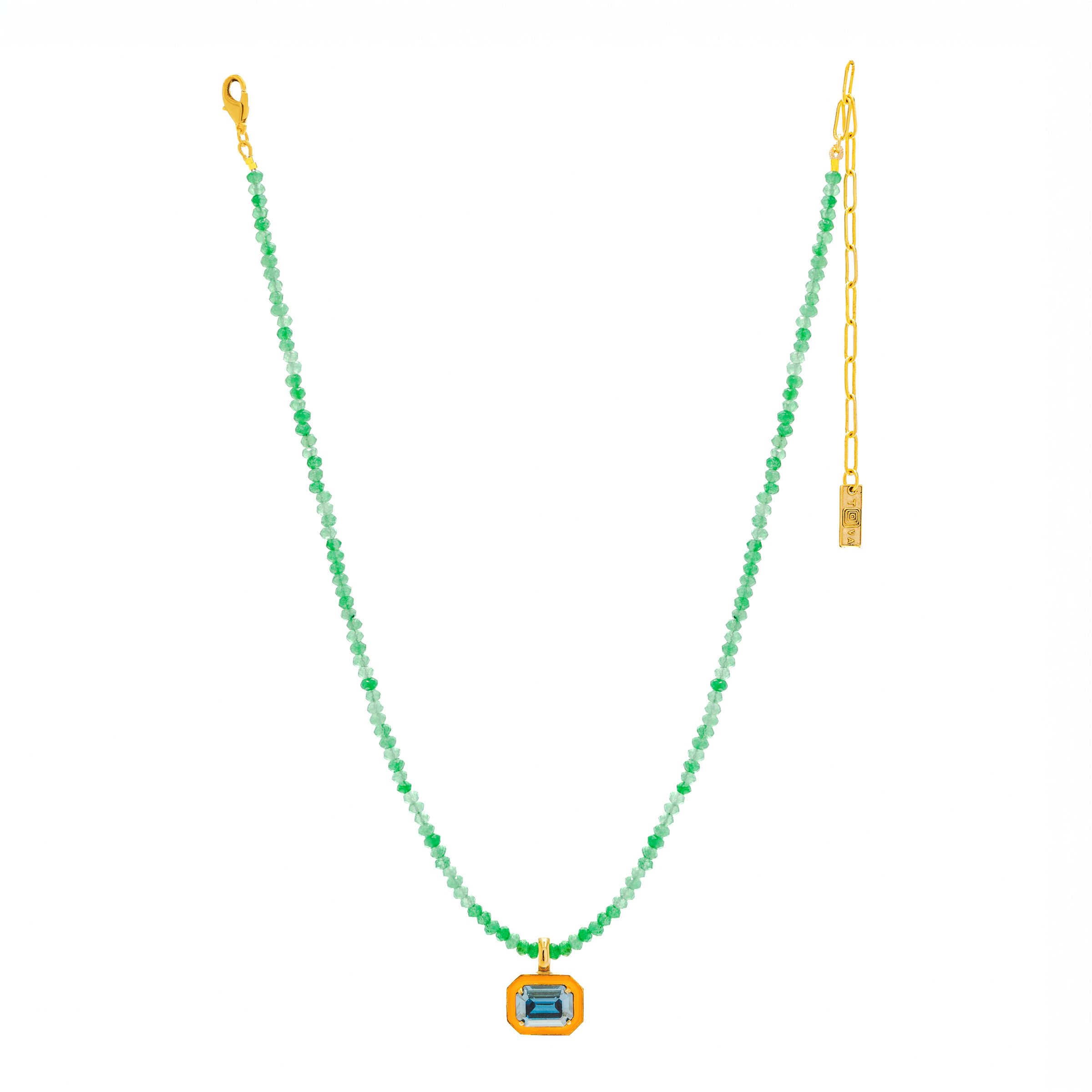 TOVA Dakota Necklace – Orange