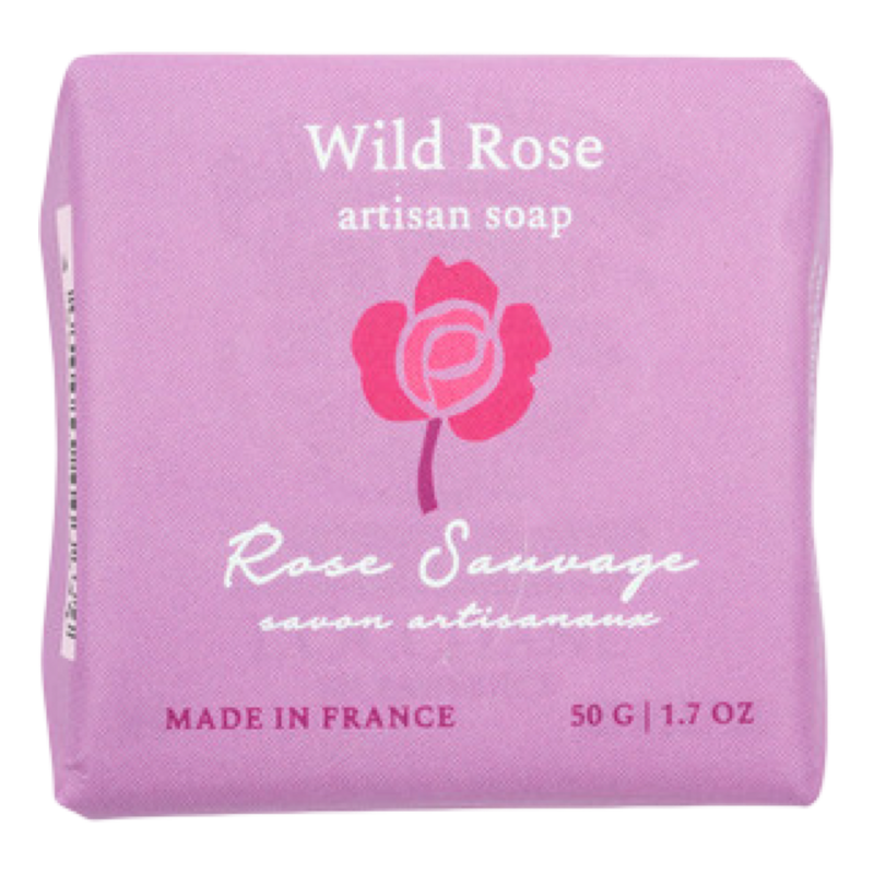 bandolier soap, wild rose soap, guest soap, french milled soap, floral soap, luxury bar soap, bath essentials, powder room soap, travel soap, artisan soap