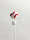 baseball straw stanley cup cover