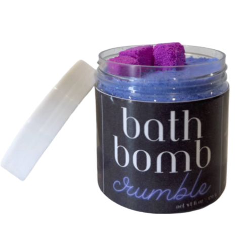 Bath Bomb Crumble in a Jar