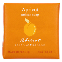 baudelaire soap, apricot soap, provence santé soap, guest soap, french soap, luxury bar soap, bath essentials, powder room soap, travel soap, artisanal soap