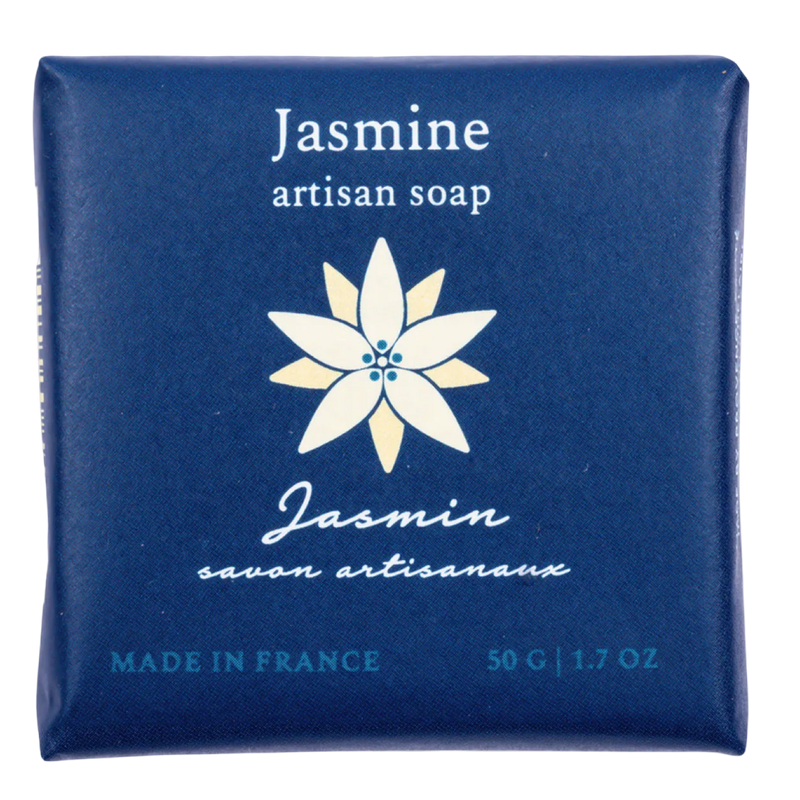baudelaire soap, jasmine soap, provence santé soap, guest soap, french soap, luxury bar soap, bath essentials, powder room soap, travel soap, artisanal soap
