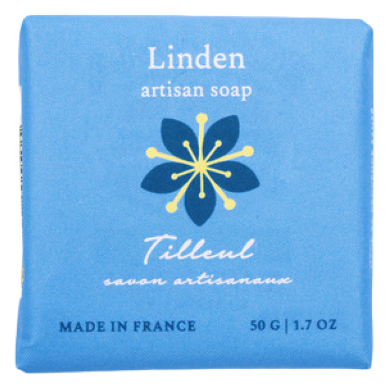 baudelaire soap, linden soap, provence santé soap, artisan soap, guest soap, french soap, luxury bar soap, bath essentials, powder room soap, travel soap