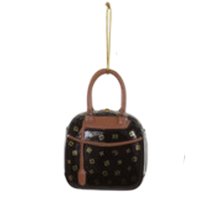 handbag christmas tree ornament