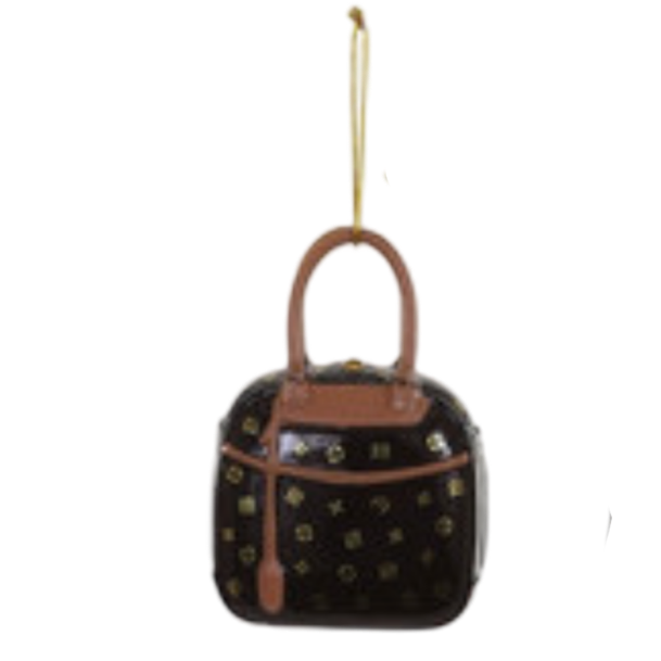 handbag christmas tree ornament