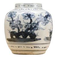 blue and white floral vase, handcrafted porcelain vase, decorative blue and white vase, flower vase, classic blue and white decor, 