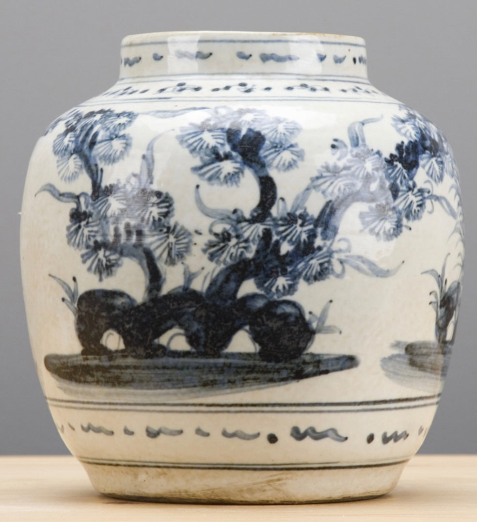 blue and white floral vase, handcrafted porcelain vase, decorative blue and white vase, flower vase, classic blue and white decor, 