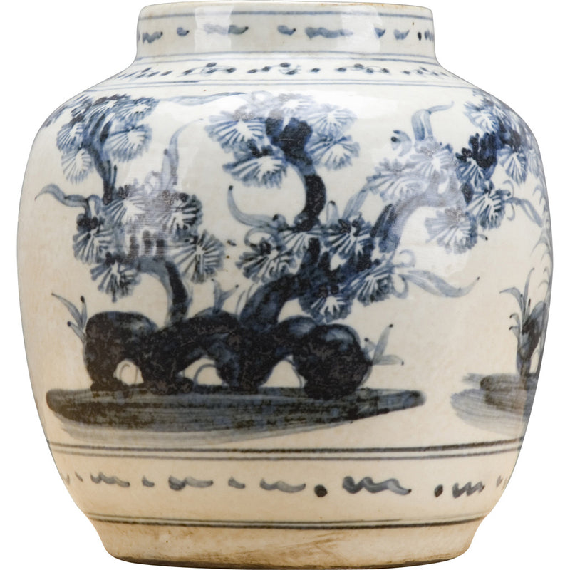 blue and white floral vase, handcrafted porcelain vase, decorative blue and white vase, flower vase, classic blue and white decor, 