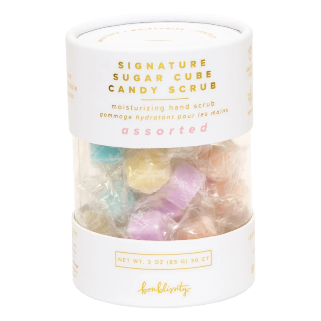 BonBlissity SIgnature Sugar Cube Candy Scrub Assorted Mix