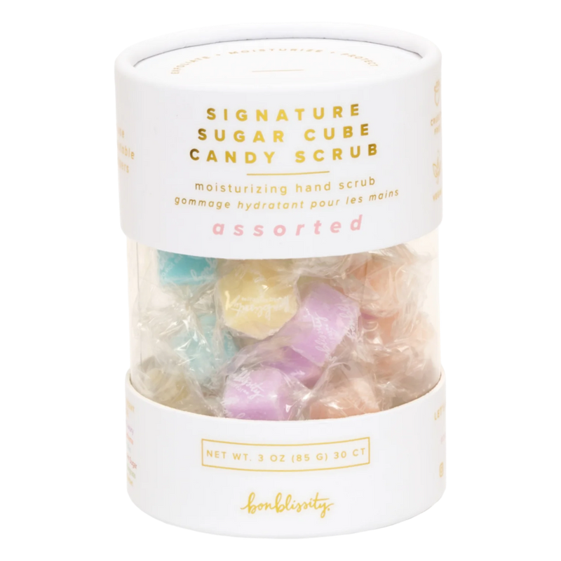 BonBlissity SIgnature Sugar Cube Candy Scrub Assorted Mix