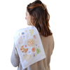 brunch tea towel, flour sack cotton towel, absorbent kitchen towel, soft cotton dish towel, decorative flour sack towel, brunch-themed kitchen decor, eco-friendly tea towel, durable dish towel for spills, stylish cotton hand towel, farmhouse kitchen towel