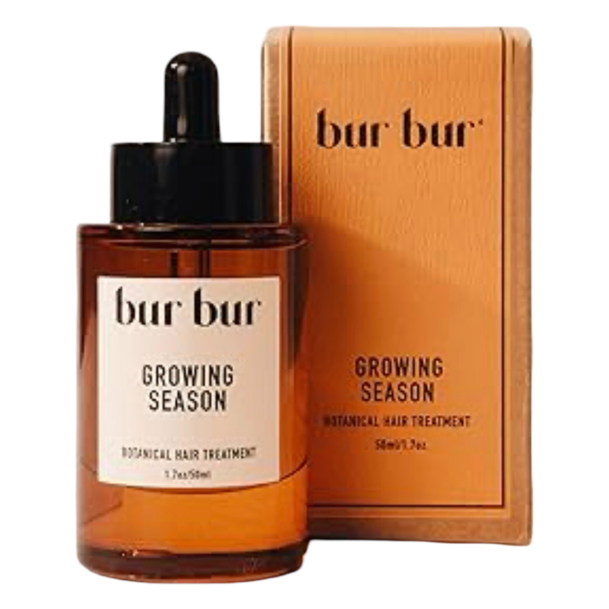 bur bur hair oil, growing season hair oil, hair growth oil, scalp oil, nourishing hair oil, clean haircare, hair treatment oil, healthy hair routine