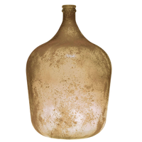 burnished glass bottle,
large decorative glass bottle,
copper glass vase,
Spanish glass decor,
statement bottle vase,
modern rustic home accent,