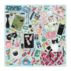 cat lover puzzle, fashion puzzle, foil puzzle, Galison puzzle, 500 piece jigsaw, cat accessory puzzle, stylish jigsaw puzzle, illustrated cat puzzle, gift for puzzle lovers, cat-themed gifts