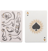 cat playing cards, gold foil playing cards, custom poker deck, designworks ink cards, unique playing card deck, gift for cat lovers, cute card game set, poker size cat cards, housewarming card game, Taylor Swift cat lover gift