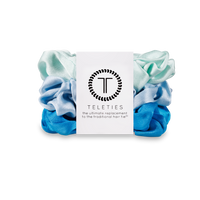 Blue My Mind - Silk Scrunchie Small