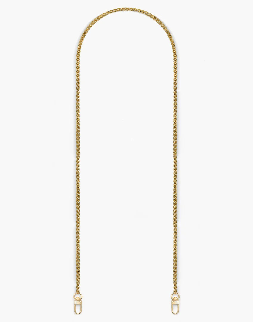  cell phone crossbody chain, durable crossbody chain, hypoallergenic phone chain, non-toxic phone chain, phone accessory, stylish phone chain, gold phone chain, versatile phone strap