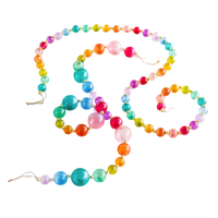 Rainbow Ball Garland Glitterville