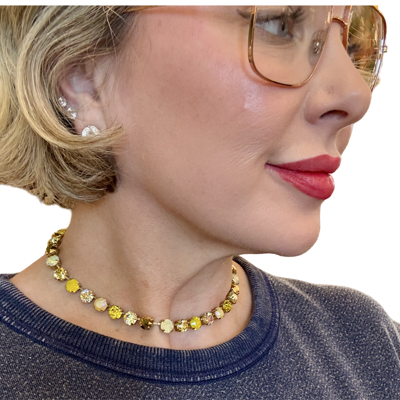 citribelle swarovski choker necklace tova 