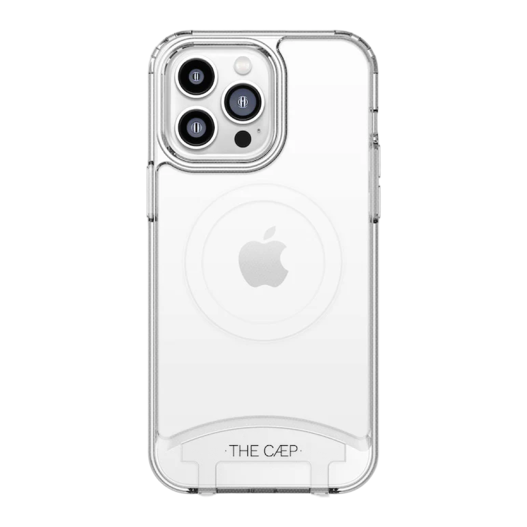 clear iPhone case, Magsafe case, shock-absorbing case, durable iPhone case, protective iPhone case, iPhone wristlet case, phone chain attachment