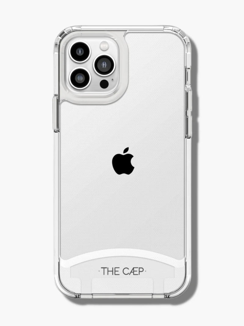 clear iPhone case, Magsafe case, shock-absorbing case, durable iPhone case, protective iPhone case, iPhone wristlet case, phone chain attachment