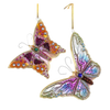 Enchanted Papillion Butterfly Ornament