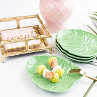 Palm Dish Plates for Parties or Display