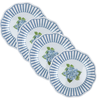 Hydrangea Garden Melamine Salad Plate